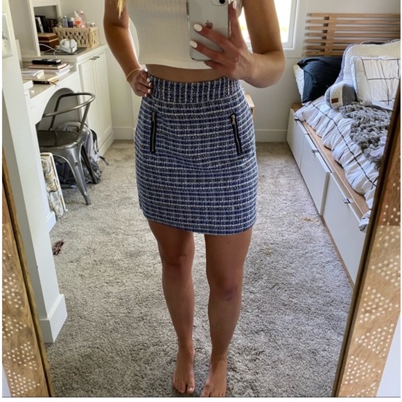 Loft tweed mini skirt - Picture 3 of 9